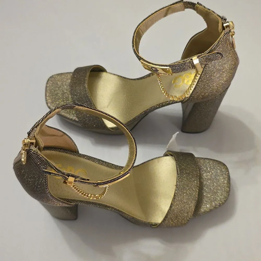 BRAND NEW GBG LOS ANGELES WOMENS PLATFORM OPEN TOE SANDALS G1